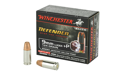 Win Defender 9mm+p 124gr Jhp 20 โ Win Defender 9mm+p 124gr Jhp 20