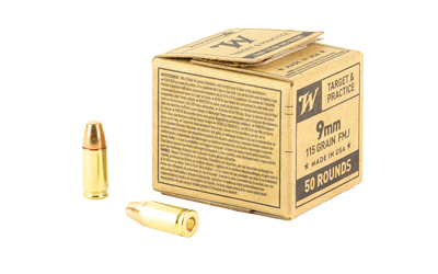 Win Usa 9mm 115gr Fmj 50 โ Win Usa 9mm 115gr Fmj 50