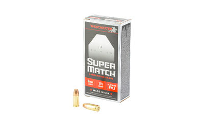 Win Super Match 9mm 115gr Fn 50 โ Win Super Match 9mm 115gr Fn 50