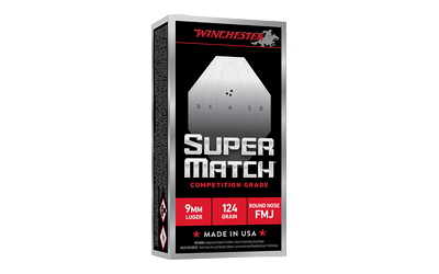 Win Super Match 9mm 124gr Rn 50 โ Win Super Match 9mm 124gr Rn 50