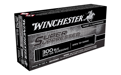 Winchester Ammunition Super Suppressed 300 Blackout 200gr