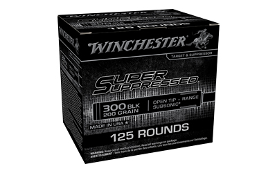 Winchester Ammunition Super Suppressed 300 Blackout 200gr — 125