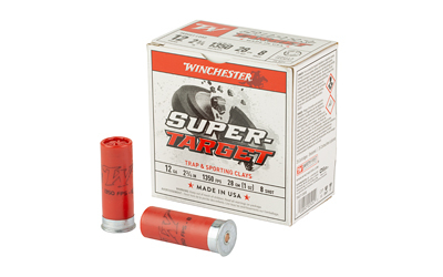 Win Spr-trgt 12ga 2-3/4" #8 25 โ Win Spr-trgt 12ga 2-3/4" #8 25