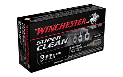 Win Super Clean 9mm 90gr Fmj 50 โ Win Super Clean 9mm 90gr Fmj 50