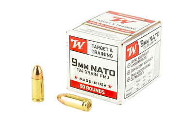 Win Usa 9mm Nato 124gr Fmj 50 โ Win Usa 9mm Nato 124gr Fmj 50