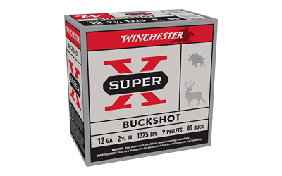 Winchester Ammunition Super-x 12 Gauge 2.75" 00 Buck — 25